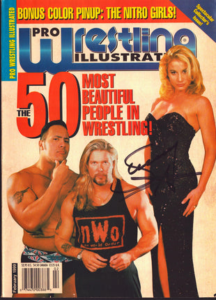 Sunny signed PWI Magazine February 1999