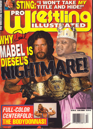 Diesel signed PWI Magazine December 1995