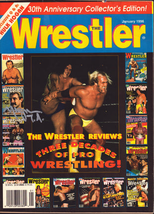 Magnum TA signed The Wrestler Magazine January 1996