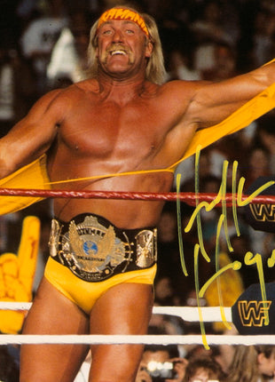 Photo 8x10 signée par Hulk Hogan
