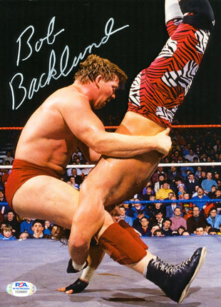 Bob Backlund signed 8x10 Photo (w/ PSA)