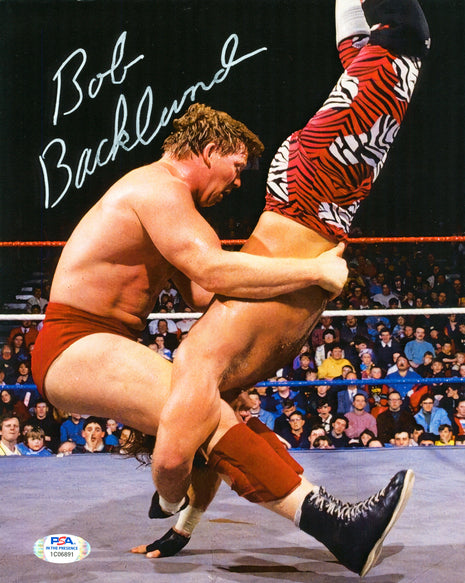 Bob Backlund signed 8x10 Photo (w/ PSA)