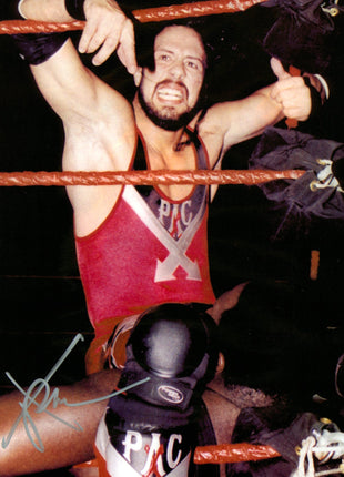 X-Pac signed 8x10 Photo (w/ Leaf)