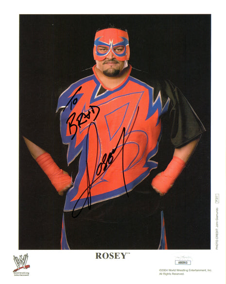 Rosey signed 8x10 Photo (w/ JSA)