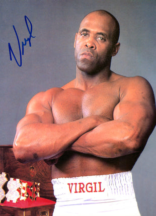 Virgil signed 8x10 Photo (w/ Leaf)