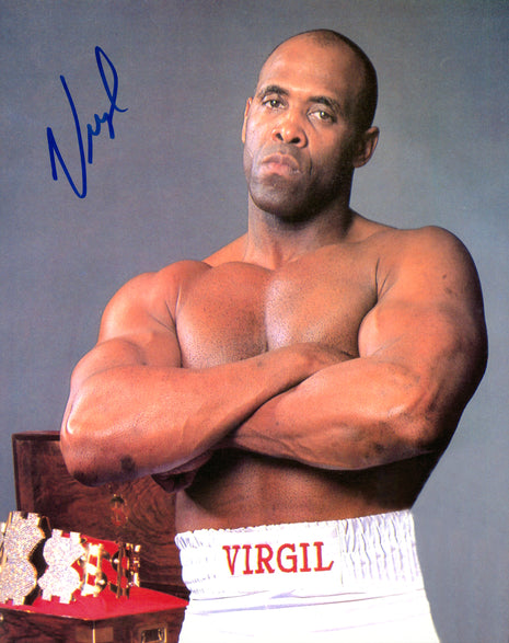 Virgil signed 8x10 Photo (w/ Leaf)