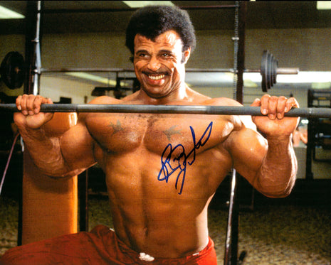 Rocky Johnson signed 8x10 Photo