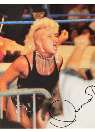 Luna Vachon signed 8x10 Photo