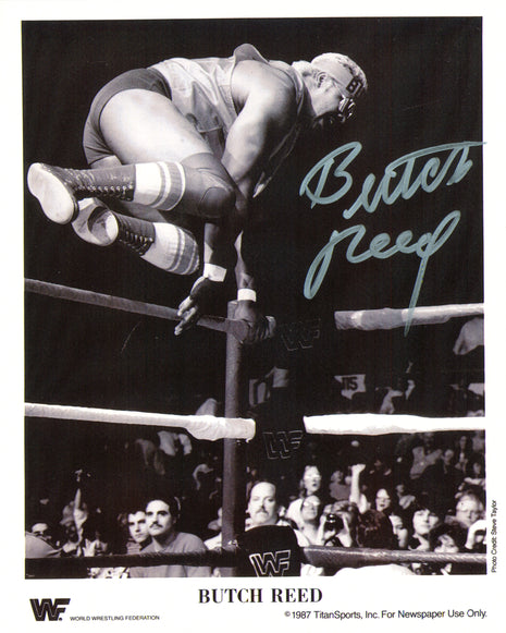 Butch Reed signed 8x10 Photo