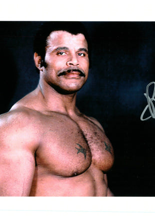 Rocky Johnson signed 8x10 Photo