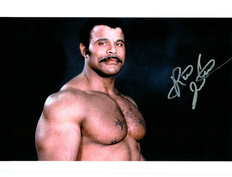 Rocky Johnson signed 8x10 Photo