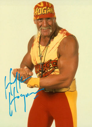 Photo 8x10 signée par Hulk Hogan