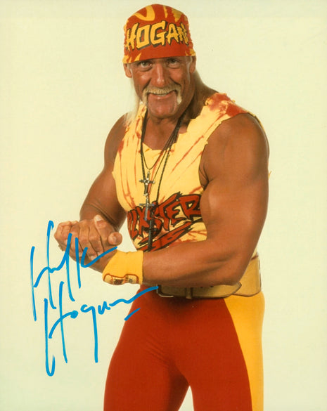 Photo 8x10 signée par Hulk Hogan