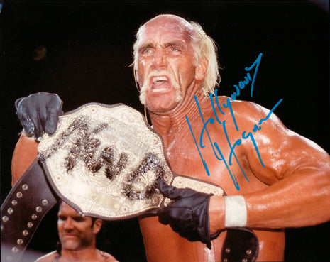 Photo 8x10 signée par Hollywood Hogan