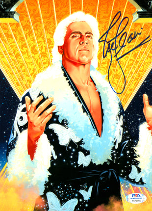 Ric Flair signed 8x10 Photo (w/ PSA)