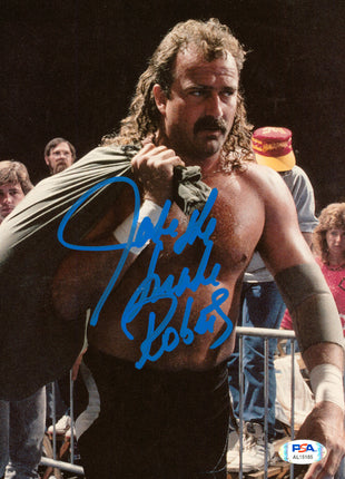 Jake Roberts signed 8x10 Photo (w/ PSA)