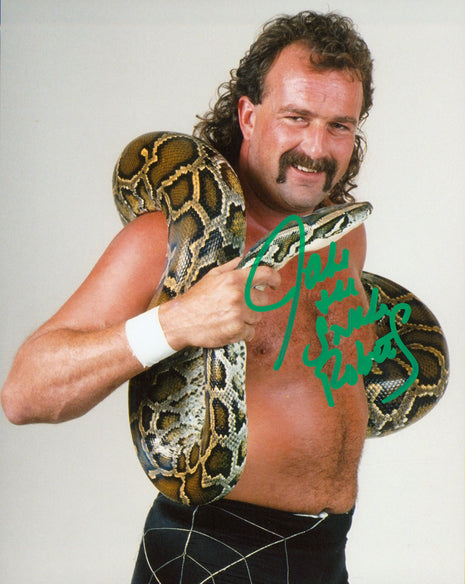 Jake Roberts signed 8x10 Photo