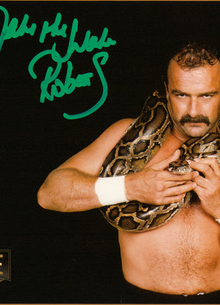 Jake Roberts signed 8x10 Photo