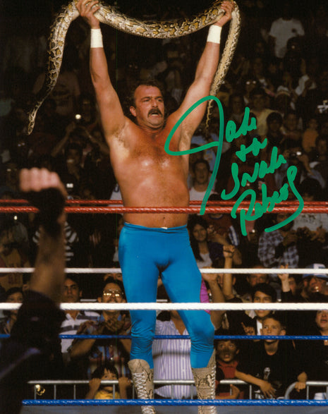 Jake Roberts signed 8x10 Photo