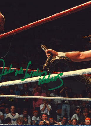 Jake Roberts signed 11x17 Photo