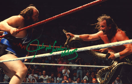 Jake Roberts signed 11x17 Photo