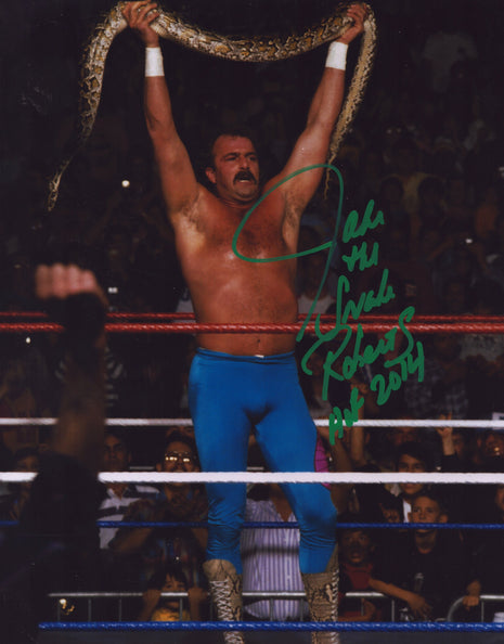 Jake Roberts signed Metallic 11x14 Photo