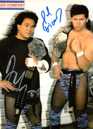 Paul Diamond & Pat Tanaka dual signed 8x10 Photo