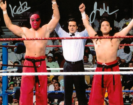 Paul Diamond & Pat Tanaka dual signed 8x10 Photo