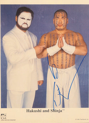 Foto firmada de 8x10 por Hakushi