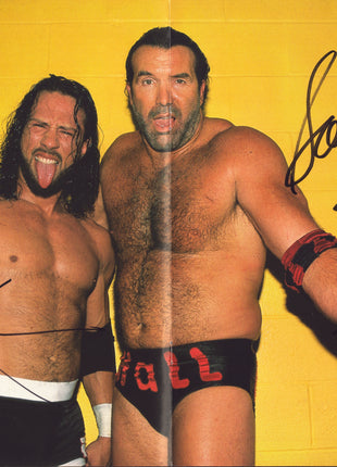Scott Hall & X-Pac dual signed Magazine Poster
