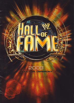 Multi-signed 2009 WWE Hall Of Fame Program (w/ JSA)