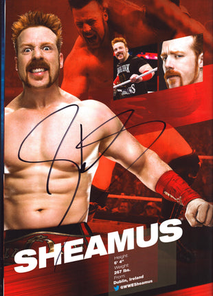 Multi Signed WWE Event Program