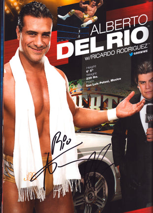 Multi Signed WWE Event Program