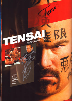 Multi Signed WWE Event Program