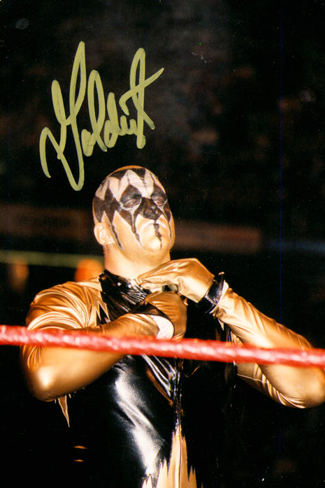 Goldust signed 4x6 Photo