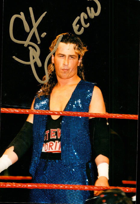 Steve Corino signed 4x6 Photo