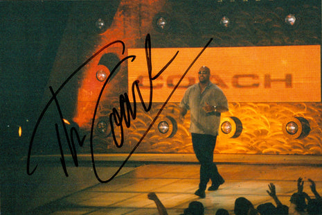 Jonathan Coachman - The Coach signed 4x6 Photo