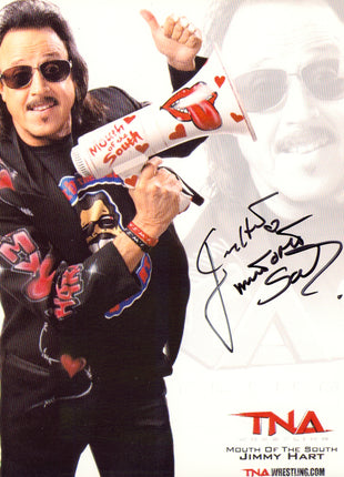 Jimmy Hart signed 8x10 Photo