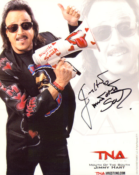 Jimmy Hart signed 8x10 Photo