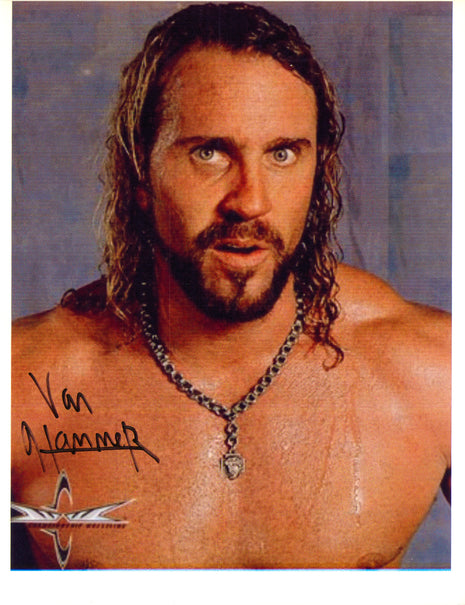 Van Hammer signed 8x10 Photo