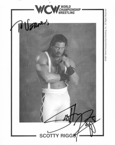 Scotty Riggs signed 8x10 Photo