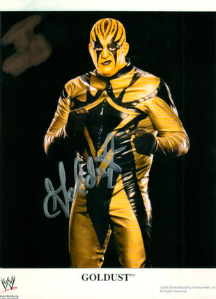 Goldust signed 8x10 Photo