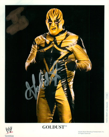 Goldust signed 8x10 Photo