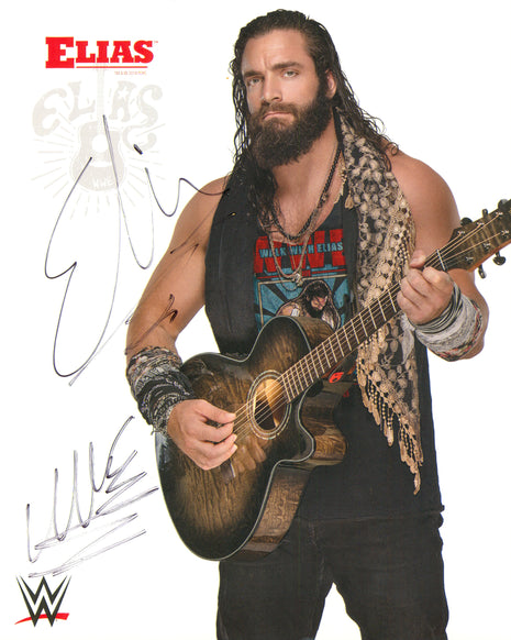 Elias signed 8x10 Photo