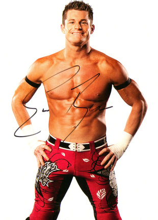 Evan Bourne signed 8x10 Photo