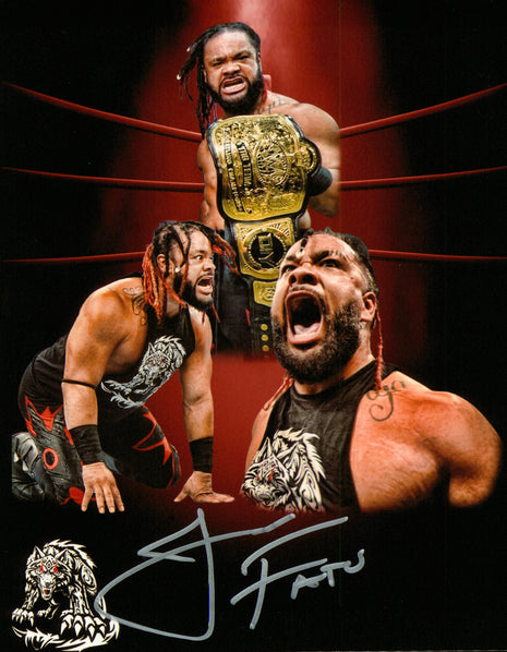 Jacob Fatu signed 8x10 Photo