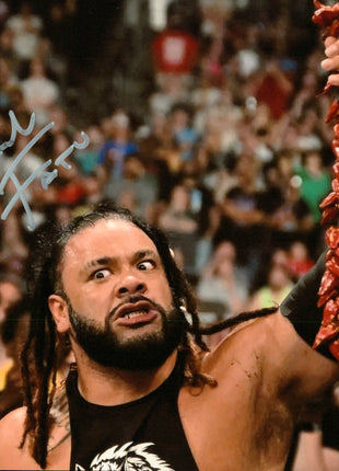 Jacob Fatu signed 8x10 Photo