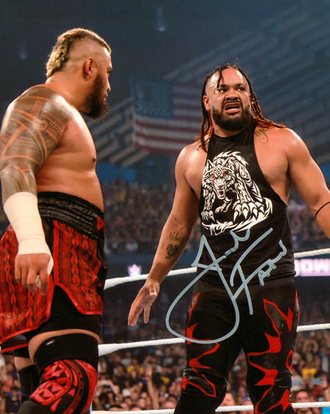 Jacob Fatu signed 8x10 Photo