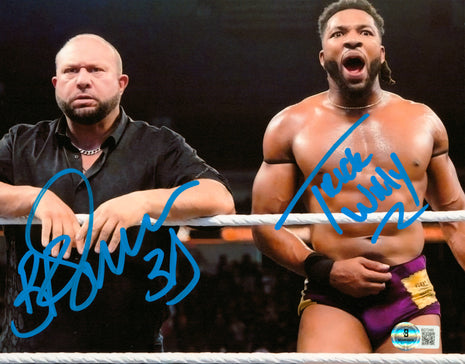 Trick Williams & Bubba Ray Dudley dual signed 8x10 Photo (w/ Beckett)