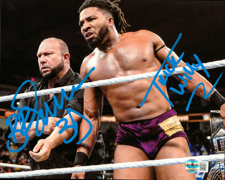 Trick Williams & Bubba Ray Dudley dual signed 8x10 Photo (w/ Beckett)